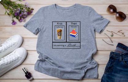 First Caffeinate, Then Educate Sweatshirt